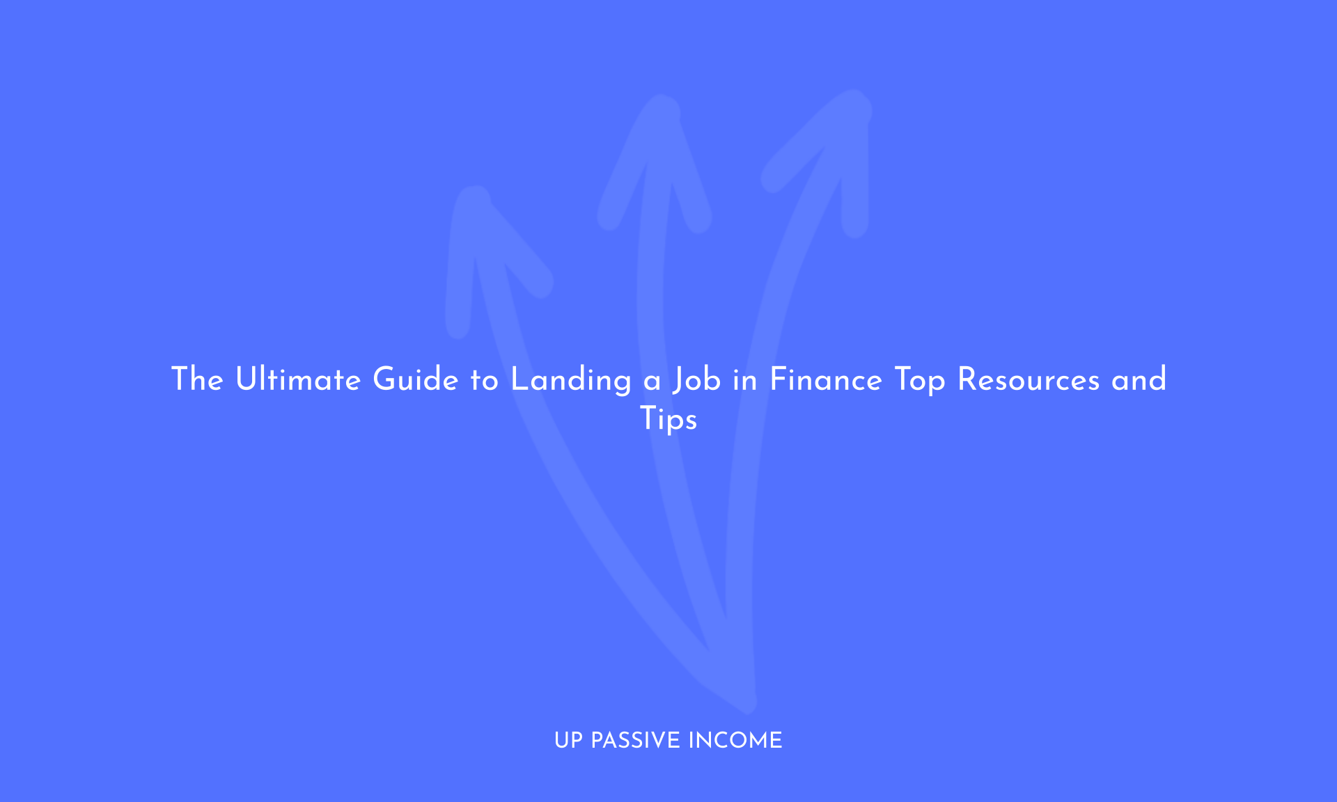 landing a job in finance